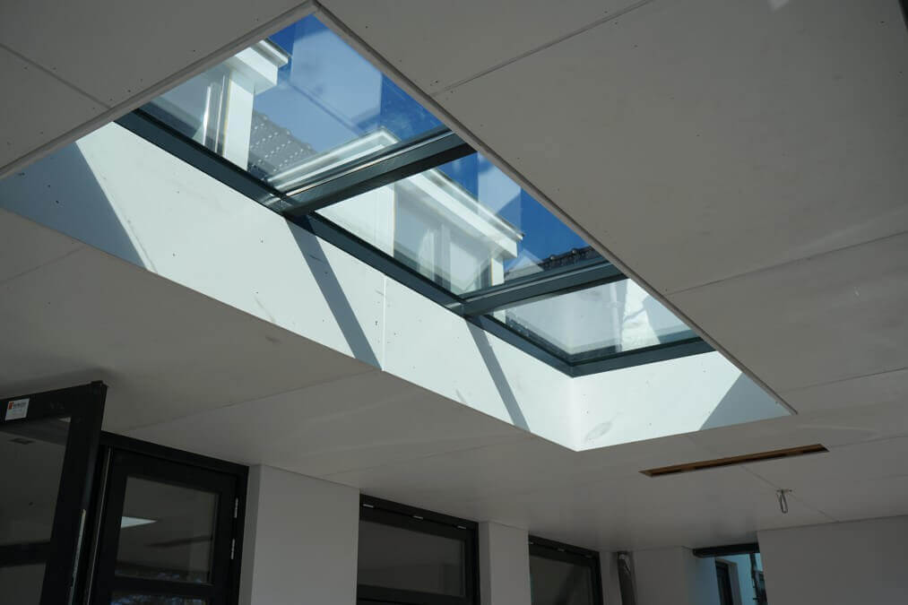 Lichtstraat vlak 3 ruiten