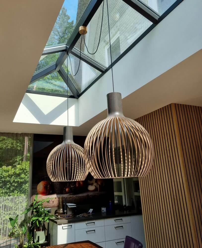 Schilddak lichtstraat